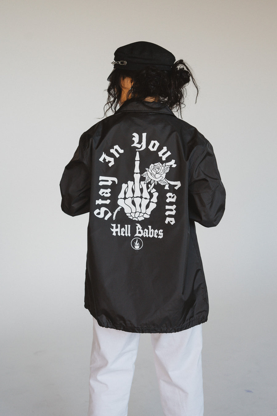 Stay in Your Lane Coaches Jacket