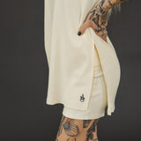 No Mercy Oversized Tee - Bone