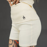 Pretty Reckless Foldover Short - Bone