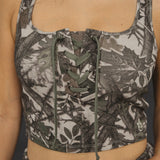 Lethal Lace Tank - Camo