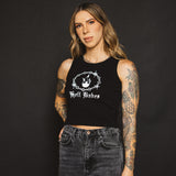 Burning Ribbed Tank