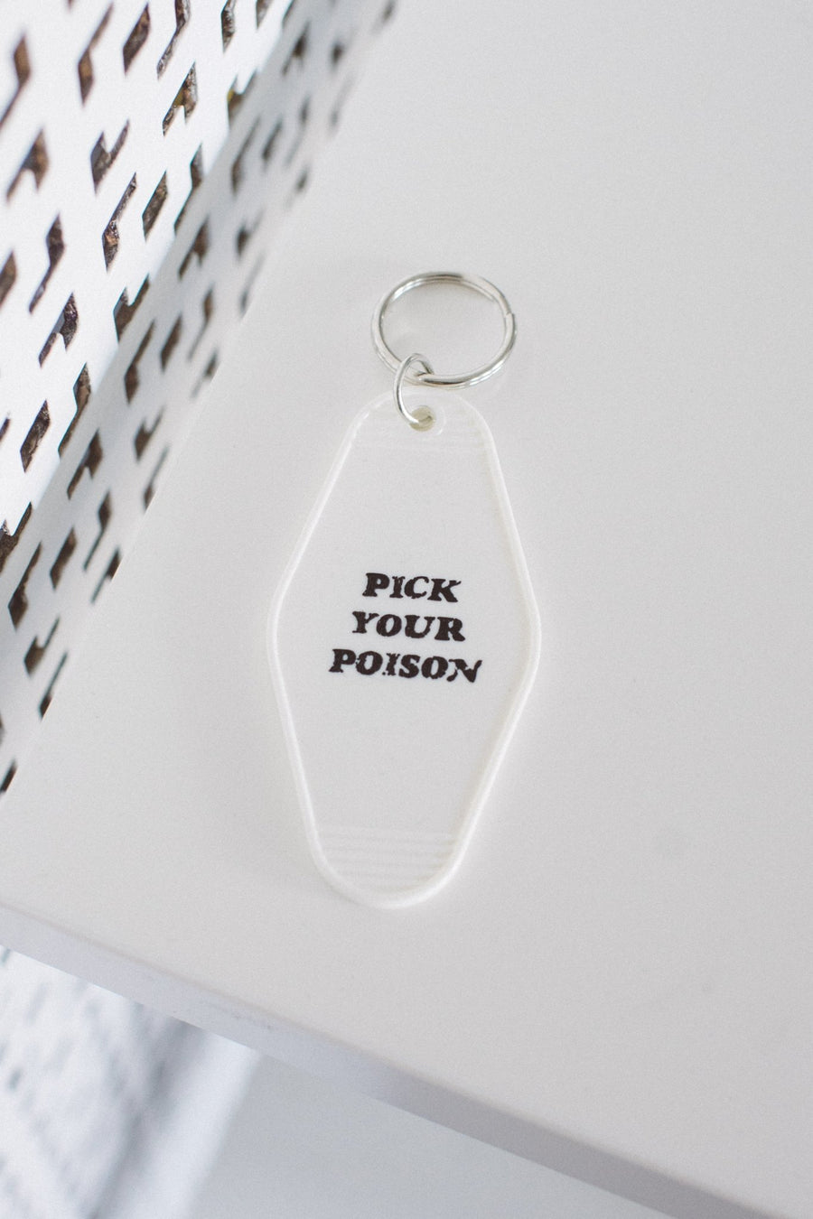 Pick your Poison Key Tag